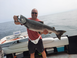 Cast Away on Lake Ontario Steel Head Fishing